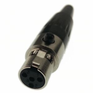 Canon 4 Pin Dişi Kablo Tip Mini XLR Konnektör