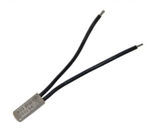 Termostat 110° 5 amper  Kapalı Kontak Metal Kablolu