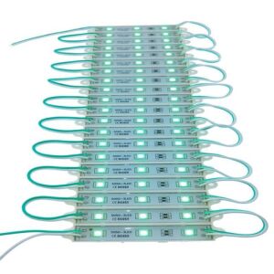 LED-Modül 5050 smd led'li 3'lü YEŞİL 0,72W 12V DC