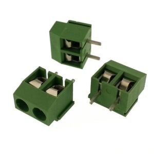 0/2 3,81mm PCB TİP  KLEMENS YEŞİL WJ396(350)-2P  Mini BOY