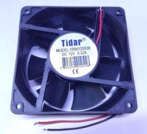 Fan 12v Plastik Kanat 120x120x38-2 Tidar