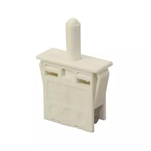 Ters Buton PBS-37 Dolap Tip 2 Pim Ic-187B Beyaz ( Kapalı Kontak )