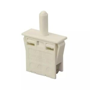 Ters Buton PBS-37 Dolap Tip 2 Pim Ic-187B Beyaz ( Kapalı Kontak )