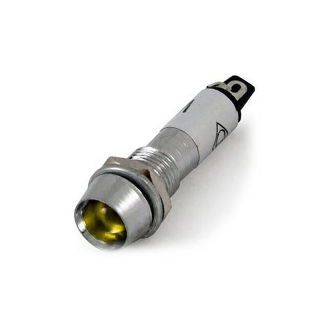 SİNYAL  LAMBASI METAL 220 V Ledli  8mm SARI IC-225