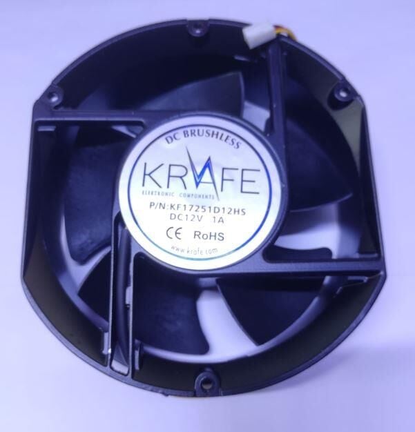 Fan 12V 1Amp Plastik Kanat 172x150x51-3 Krafe