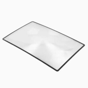 PowerMaster PM-26403 3X Kitap Okuma Büyüteci PVC (180X120mm)