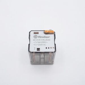 Finder Röle 62.33.8.230.4040 Plug-in - 3 pole, 16 A - AC (50/60 Hz) - 230 V - AgSnO2 - Standard