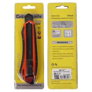 Sunup SN-27095 Plastik Gövde Profesyonel 18 mm Metal Maket Bıçağı – Falçata
