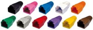 PLUG RJ 45 PVC BOTH(KILIF) BEYAZ