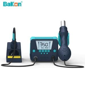 Bakon BK881 İntelligent 2 in 1 Isı Ayarlı Havya İstasyonu 650w havya 90w 3YIL GARANTİ
