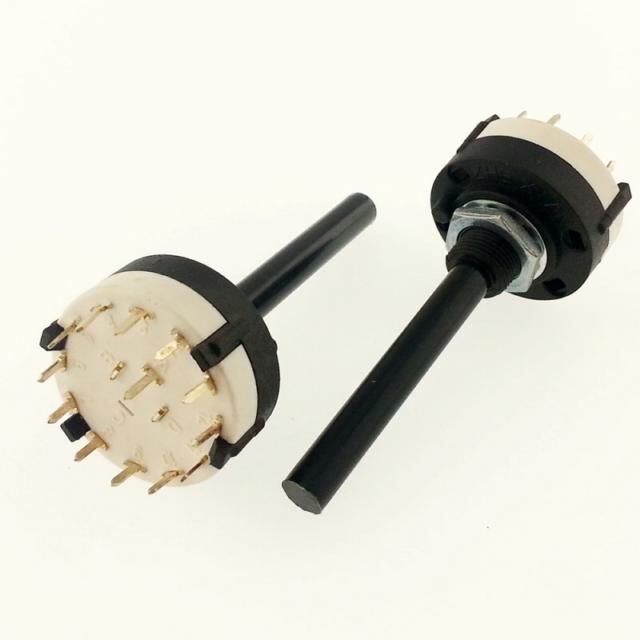1x12 Komitatör Ck1049 Rotary Switch Pcb Tip Sr2612