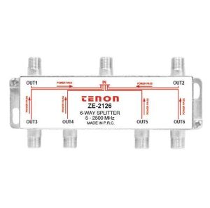 8 Way 1/8 5-2500 Mhz Splitter