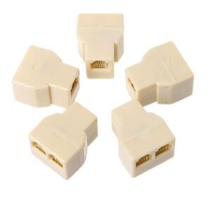 TELEFON  6P4C DİŞİ / DİŞİ ~ DİŞİ  ÇEVİRİCİ ADAPTÖR