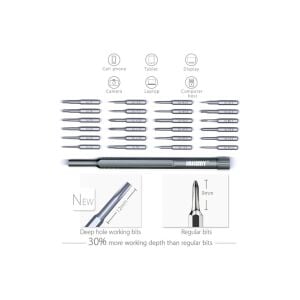 Jakemy Bits Set Jm-8168  24 Parça İndirimli Fiyatıdır