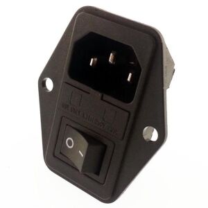 POWER ŞASE Tip ERKEK+SiGORTALI+ANAHTARLI+ KULAKLI IC-214S ( A KALİTE)