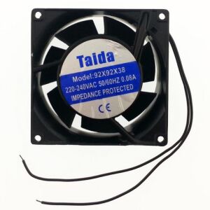 Fan 220v Plastik Kanat 92x92x38 Tidar - Taıda