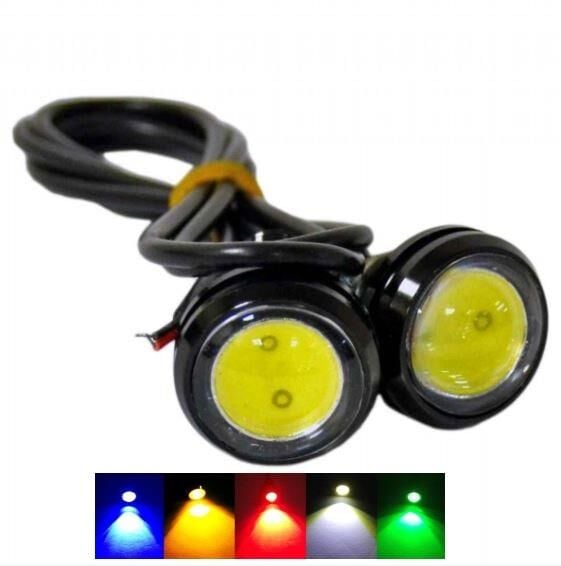 LED-Modül COB 12V ŞASE TİP KIRMIZI  KARTAL GÖZÜ (2 ADET SATILIR) 2 Lİ PAKET FİYATIDIR