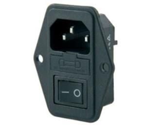 POWER ŞASE Tip ERKEK+SiGORTALI+ANAHTARLI+ KULAKLI IC-214 (AS-10E)( B KALİTE)