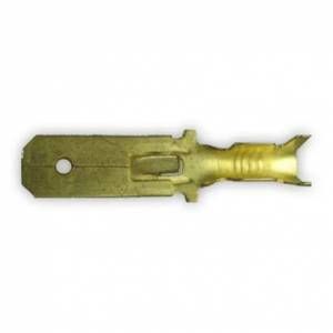 KABLO TERMİNAL ERKEK 6,3 mm KISA 2307-K.E.F. ((HK 1E ÇK))