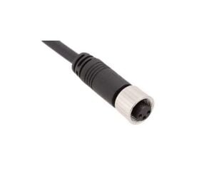 LANBAO E8T-N3F5 SENSÖR KABLOSU M8 DÜZ TİP DİŞİ 5 MT KABLOLU