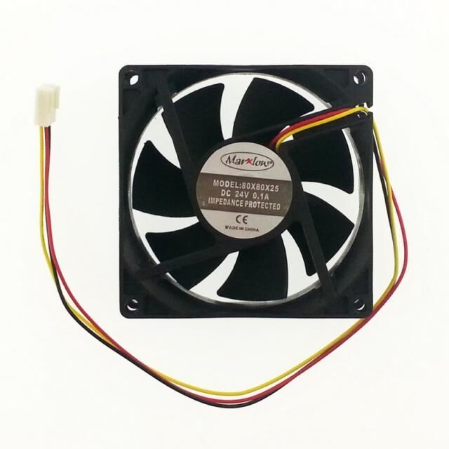 Fan 24v Plastik Kanat 80x80x25-2 Class CF-242 0,08A