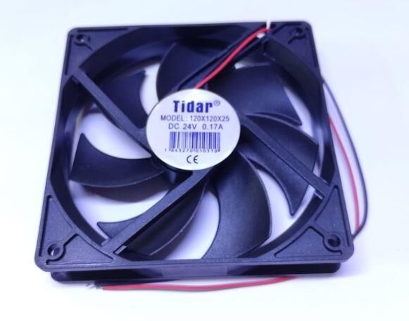 Fan 24v Plastik Kanat 120x120x25-2  Tidar