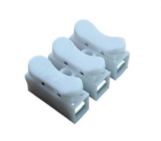 KLEMENS 3 LÜ BASMALI BEYAZ  KABLO BİRLEŞTİRME CH-3 IC-272-3