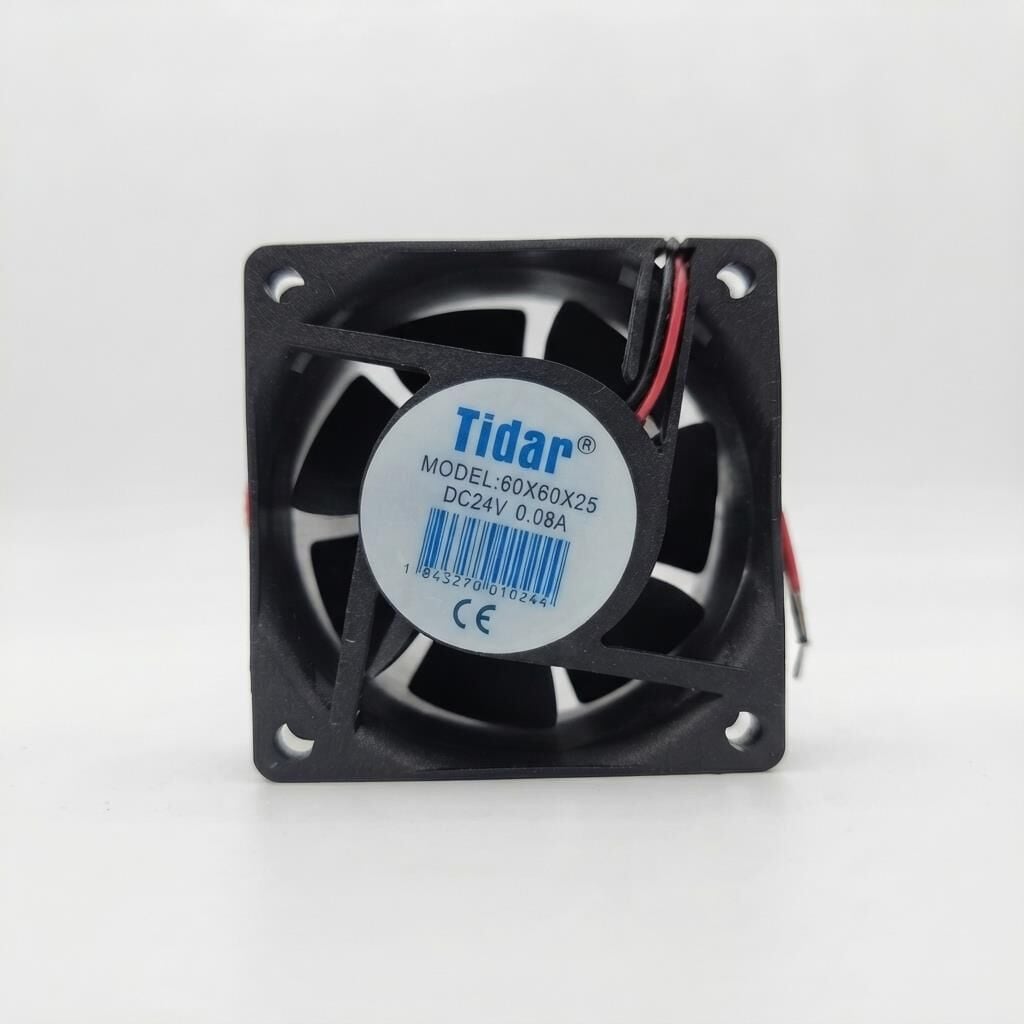 Fan 24v Plastik Kanat 60x60x25-2 Tidar