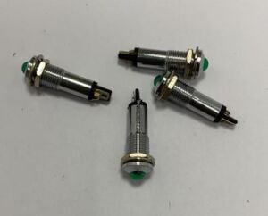 SİNYAL  LAMBASI METAL 220 V NEON Dışa Konik YEŞİL