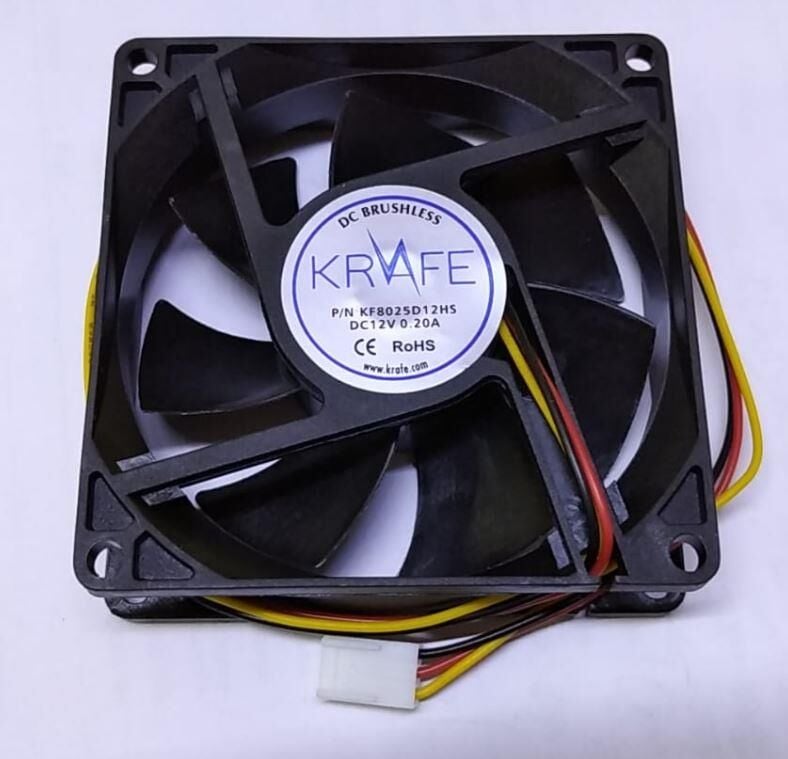 Fan 12v Plastik Kanat 80x80x25-3 Krafe