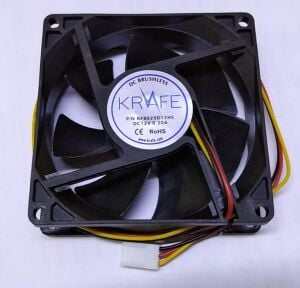 Fan 12v Plastik Kanat 80x80x25-3 Krafe