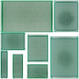 Delikli Plaket Bakır Çift Yüzlü 60x80 mm / 6x8 cm 1 adet ( Pertinaks )