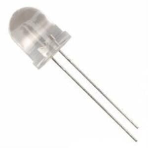 LED-8MM  Şeffaf MANTAR MAVİ 8078  4 çipli .! 8028