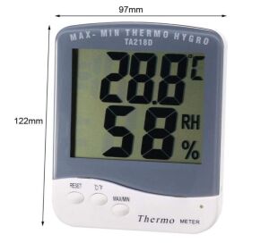 TA-218D Termometre Isı Nem Ölçer 0/+50°  (KABLOSUZ)