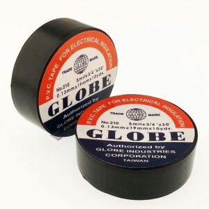 Globe Elektrik İzole Bandı Siyah 19mm ( 1 Adet )