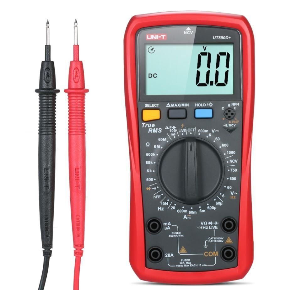 UNI-T UT890D+ True RMS Dijital Multimetre DC 1000V AC/DC 20A NCV