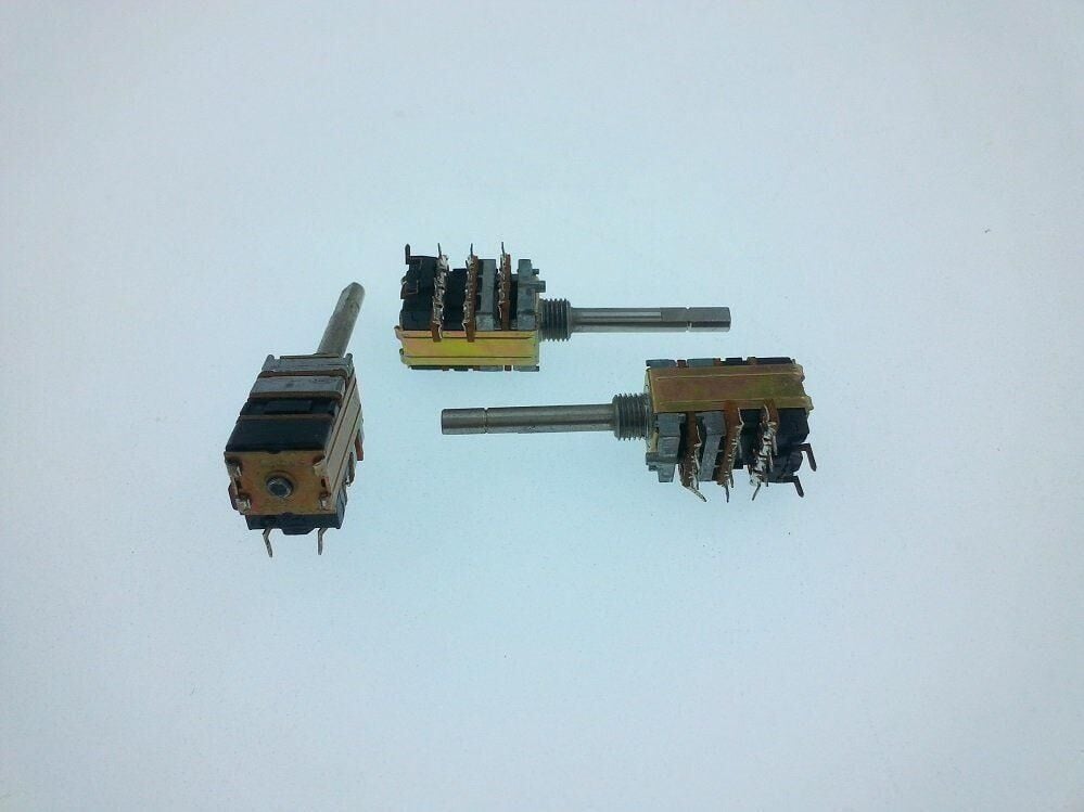 MUH. POT STEREO ANAHTARLI 100K  BX2 052M MAL 10PİN