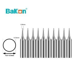 Bakon 900 M-T-08C Yedek Havya Ucu (0,8mm - 1 Adet Fiyatıdır)