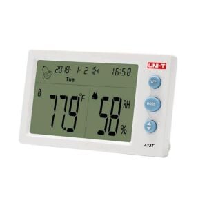 Uni-t A13T Saat Alarm Termometre Isı Nem Ölçer -10/+50° Unit A13T (KABLOSUZ)