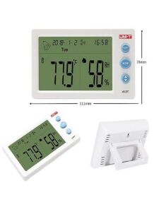 Uni-t A13T Saat Alarm Termometre Isı Nem Ölçer -10/+50° Unit A13T (KABLOSUZ)