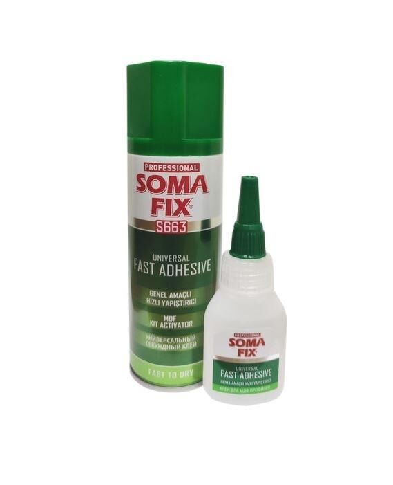 Somafix Hızlı Yapıştırıcı 200ml+50ml S663