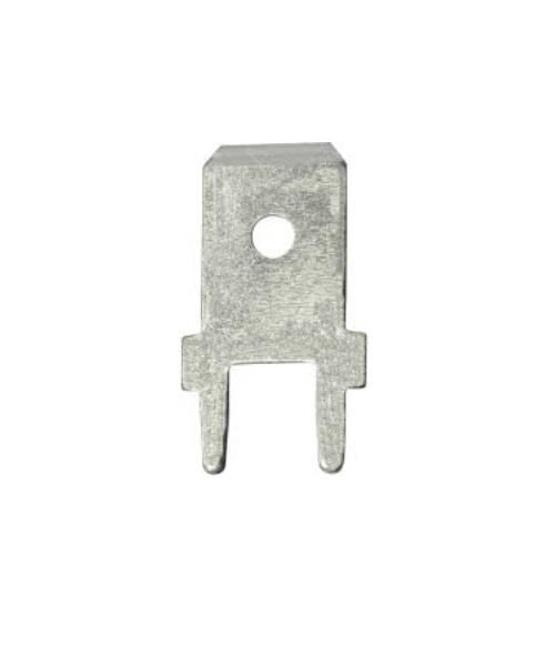 Kablo Terminali ( Kalaylı ) Erkek Pcb Tip 6,3 mm TE 2324 SFK39 DPK39 (1Adet Fiyatıdır)