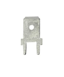 Kablo Terminali ( Kalaylı ) Erkek Pcb Tip 6,3 mm TE 2324 SFK39 DPK39 (1Adet Fiyatıdır)