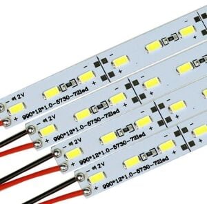 Led Bar Modül Günışığı 5630 Smd 12v 1 metre 72 Led Alüminyum Pcb Line (5 adet fiyatıdır)