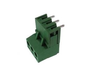 0/3 CHN 5,08mm 90°  DİŞİ+ERKEK TAKIM YEŞİL YANLARI AÇIK