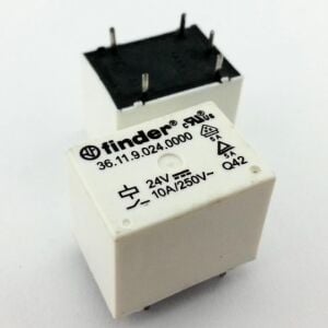 Finder Röle 36.11.9.024.4011 24v Kübik Model  Tek Kontak 10 A - DC - 24 V - CO (SPDT)