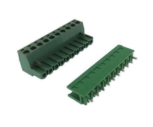 0/10 CHN 5,08mm 90°  DİŞİ+ERKEK TAKIM YEŞİL YANLARI AÇIK