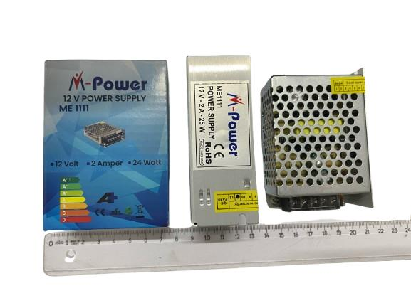 SMPS  HT-24-12 12V 2A ( 25-12 ) HIGHTEK T-POWER  MİNİ KASA