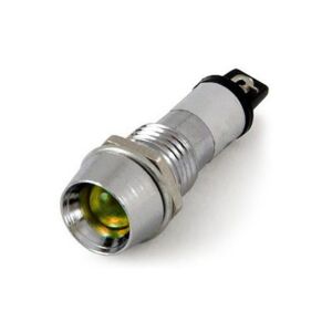 SİNYAL  LAMBASI METAL 24 V Led'li 10mm SARI IC-226 (MBS-45875)