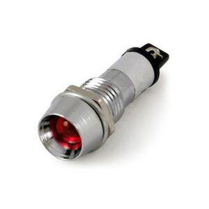 SİNYAL  LAMBASI METAL 24 V Led'li 10mm KIRMIZI IC-226 (MBS-45874)